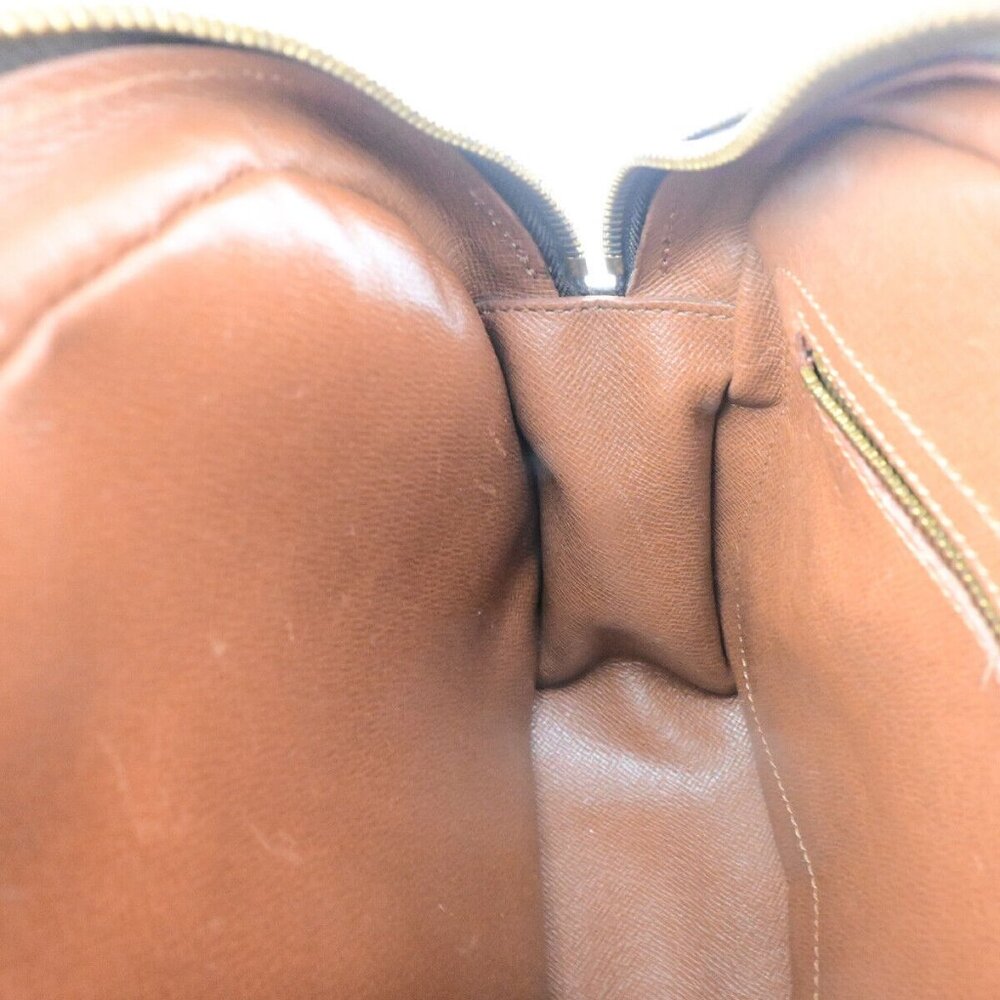 LOUIS VUITTON Senlis Shoulder Bag Monogram Leather Brown France - Picture 12 of 16